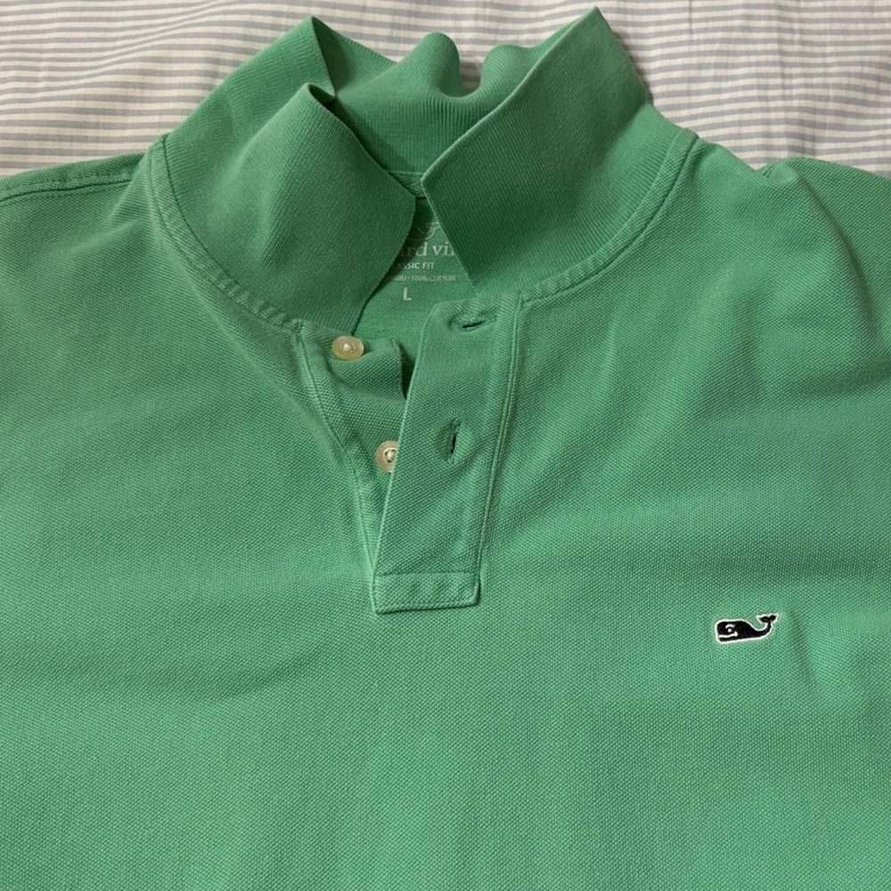 Vineyard Vines Classic Green Polo Shirt